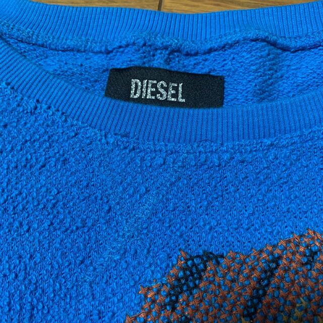 DIESEL(ディーゼル)の定価21780円　DIESEL ルーズトレーナー　ドルマンスリーブ　ゆったりめ レディースのトップス(トレーナー/スウェット)の商品写真