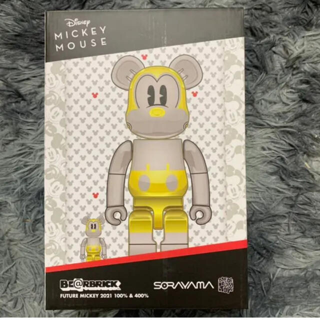 BE@RBRICK FUTURE MICKEY 2021 100％ & 400％ エンタメ/ホビー