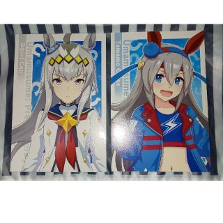 ウマ娘 ポストカード 特典 オグリキャップ タマモクロス(その他)