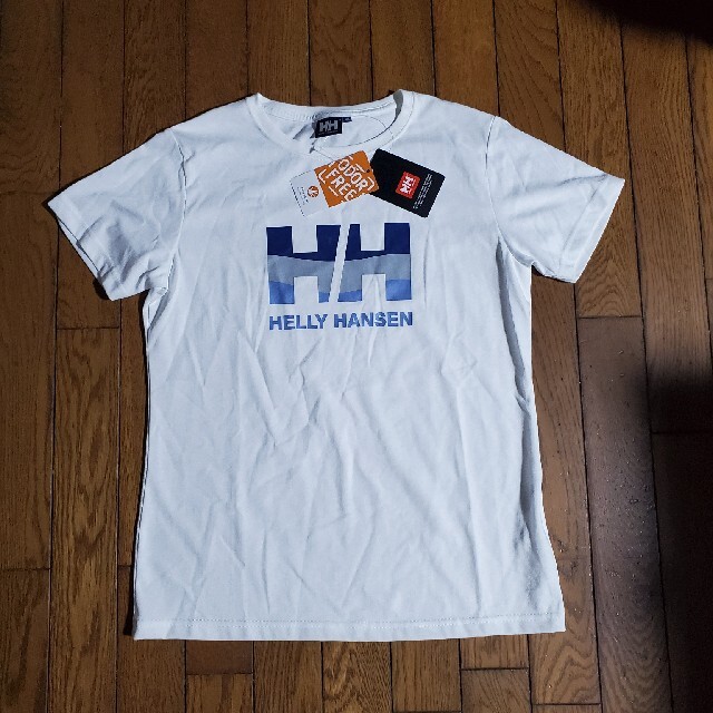HELLY HANSEN(ヘリーハンセン)のHHヘリーハンセン◎グラフィックTシャツ◎レディースL レディースのトップス(Tシャツ(半袖/袖なし))の商品写真