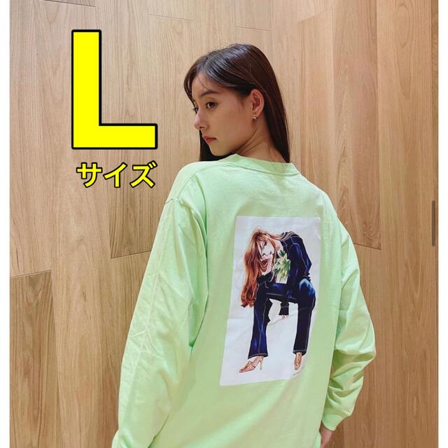 Lサイズ【新品】新木優子 プロデュース Long T-shirt ロンT エンタメ/ホビーのタレントグッズ(女性タレント)の商品写真