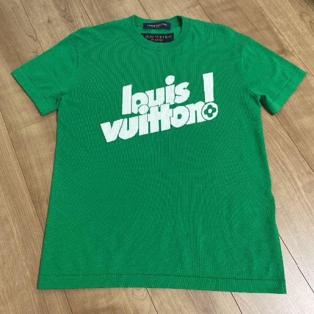 LOUIS VUITTON - 【極美品】ルイヴィトン 半袖ニットTシャツ