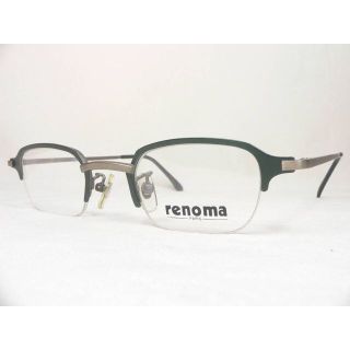 レノマ(RENOMA)の個性的 renoma ヴィンテージ 眼鏡 フレーム ナイロール バネ蝶番 レノマ(サングラス/メガネ)