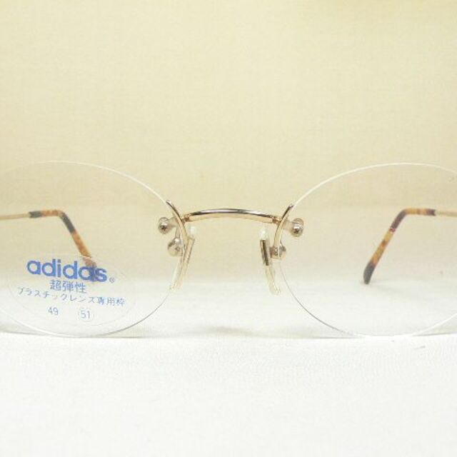 adidas(アディダス)のadidas ヴィンテージ 眼鏡 フレーム オーバルレンズ  アディダス メンズのファッション小物(サングラス/メガネ)の商品写真