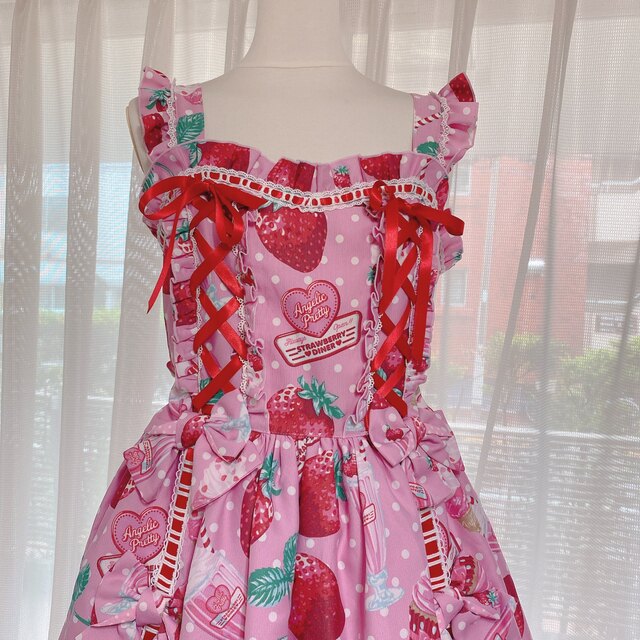 Angelic Pretty - Angelic Pretty Fresh Strawberry Dinerの通販 by 綺 ...