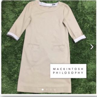 マッキントッシュフィロソフィー(MACKINTOSH PHILOSOPHY)のマリーゴールド様専用★マッキントッシュフィロソフィー★(ひざ丈ワンピース)