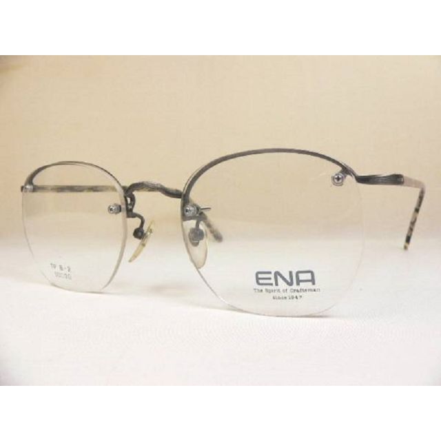 ファッション小物★ ENA ビンテージ 眼鏡 フレーム アンティーク風 日本製