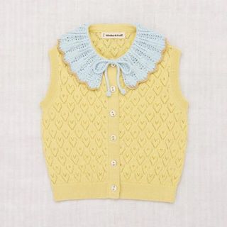 ミーシャアンドパフ(Misha & Puff)のmisha and puff Hearts Eyelet Zoe Vest(ニット)