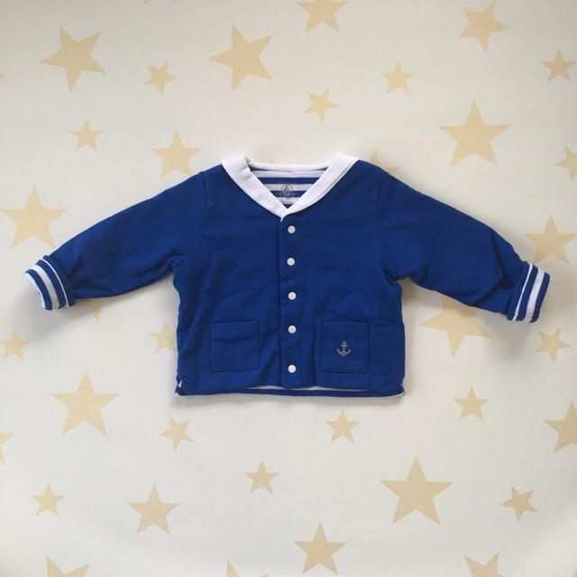 PETIT BATEAU(プチバトー)の♡TOMYさま専用♡美品 プチバトー マリン トップス 12m 74cm キッズ/ベビー/マタニティのベビー服(~85cm)(シャツ/カットソー)の商品写真