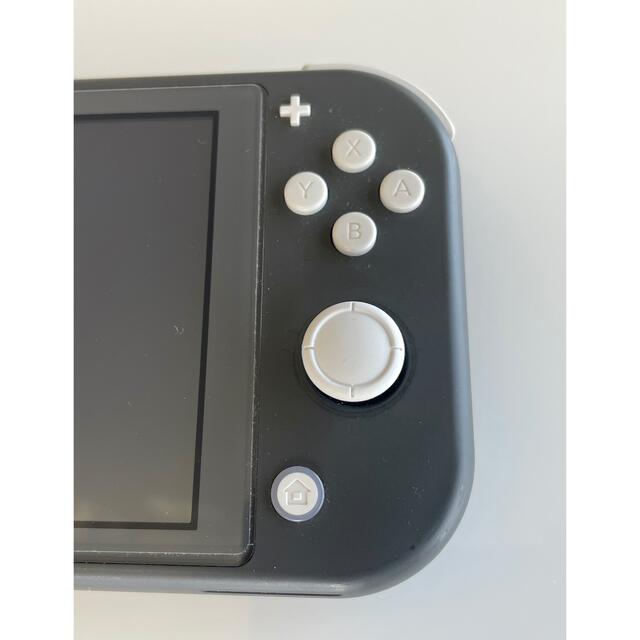 Nintendo Switch Lite グレー　ケース付き 3