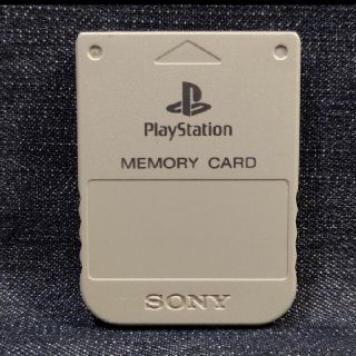 プレイステーション(PlayStation)のプレステPS1のメモリーカード　純正品(その他)