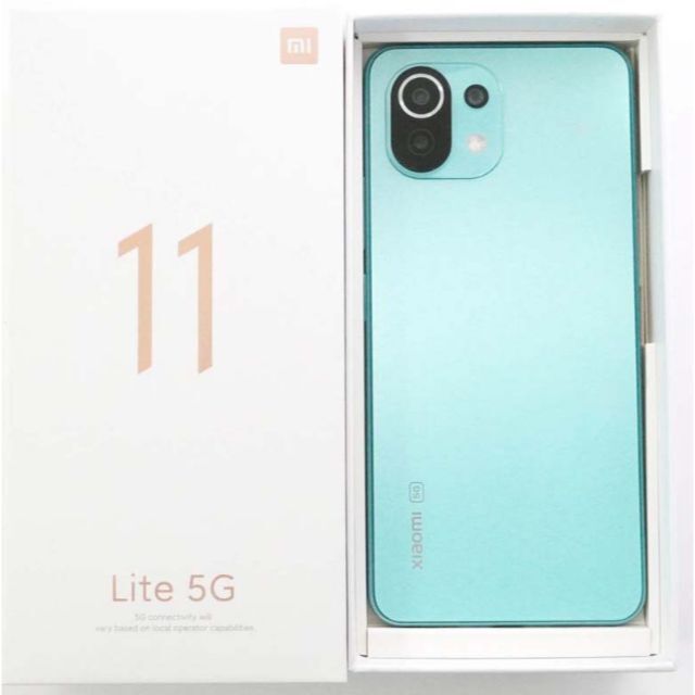 Xiaomi Mi 11 Lite 5G 6/128GB ミントグリーン