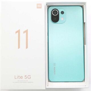  Xiaomi Mi 11 Lite 5G 6/128GB ミントグリーン(スマートフォン本体)