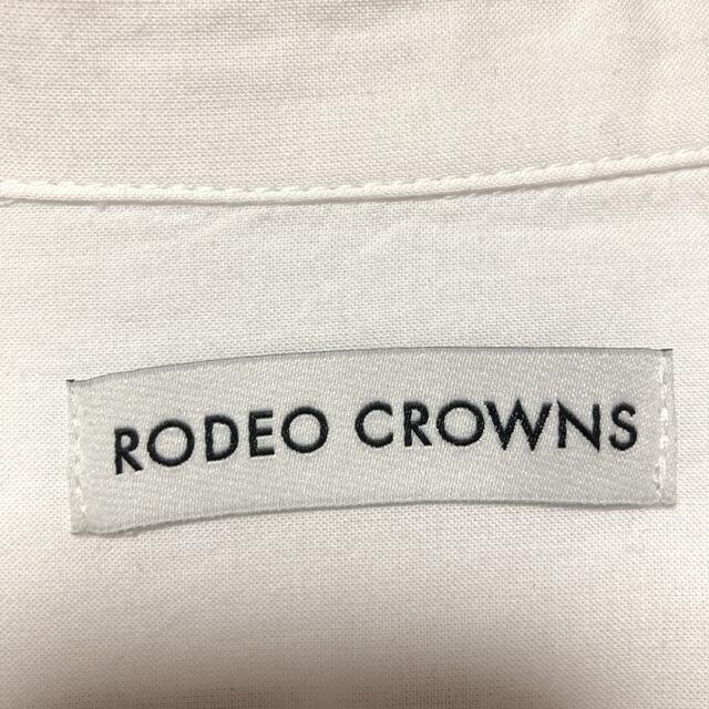 RODEO CROWNS(ロデオクラウンズ)の【RODEO CROWNS】ロデオクラウンズ  バック ビックプリント半袖シャツ レディースのトップス(シャツ/ブラウス(半袖/袖なし))の商品写真