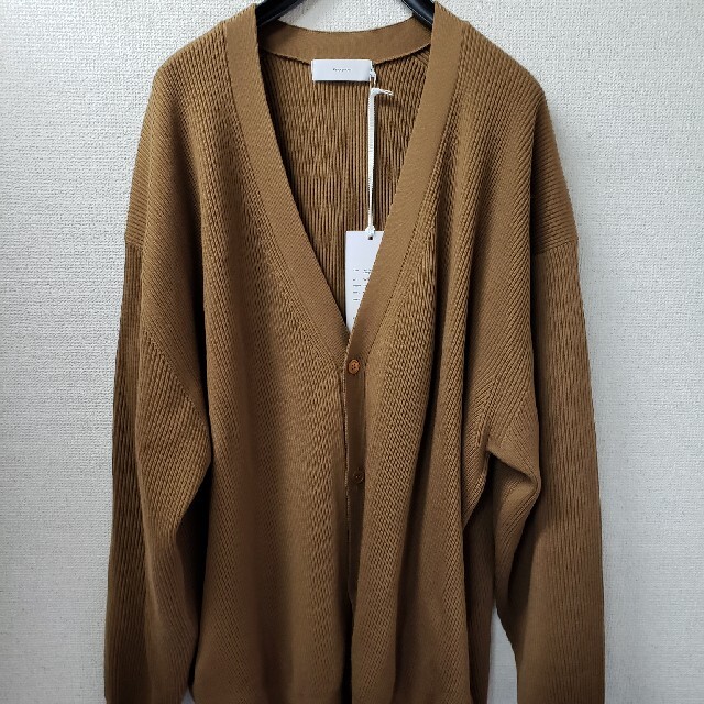 Graphpaper HIGH DENSITY CARDIGAN キャメル39s80