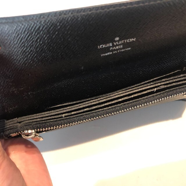 ルイヴィトン ダミエグラフィット 長財布 アコルディオン チェーン