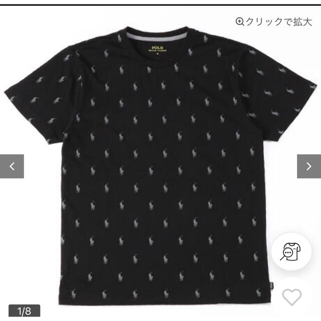 POLO RALPH LAUREN(ポロラルフローレン)のショートスリーブクルーネック ポロプレイヤープリント メンズのトップス(Tシャツ/カットソー(半袖/袖なし))の商品写真