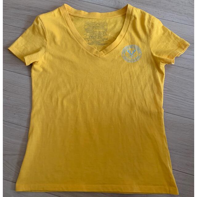 patagonia(パタゴニア)のパタゴニア　Tシャツ　レディース patagonia　イエロー レディースのトップス(Tシャツ(半袖/袖なし))の商品写真
