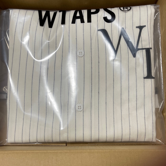 W)taps(ダブルタップス)のXL WTAPS 22SS LEAGUE LS COTTON WHITE  メンズのトップス(シャツ)の商品写真