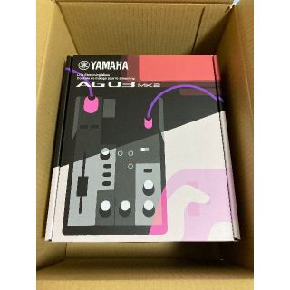 ヤマハ(ヤマハ)の新品 AG03 Mk2 ブラック YAMAHA ライブストリーミングミキサー(オーディオインターフェイス)