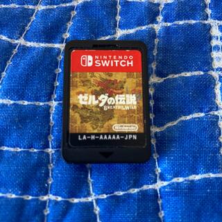 ニンテンドースイッチ(Nintendo Switch)のswitch ゼルダの伝説　ブレスオブザワイルド　ソフトのみ(家庭用ゲームソフト)