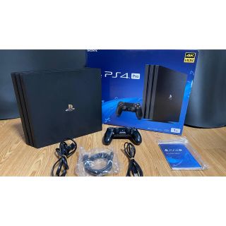 プレイステーション4(PlayStation4)のPS4 PRO本体　CUH7100B-B01 1TB(家庭用ゲーム機本体)