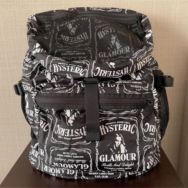 HYSTERIC GLAMOUR(ヒステリックグラマー)のヒステリックグラマー　パッカブル バックパック　リュック メンズのバッグ(バッグパック/リュック)の商品写真