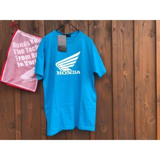 ホンダ(ホンダ)の新品未使用　HONDA ホンダ　ウィングtシャツ  ポーチ付き　wing(Tシャツ/カットソー(半袖/袖なし))