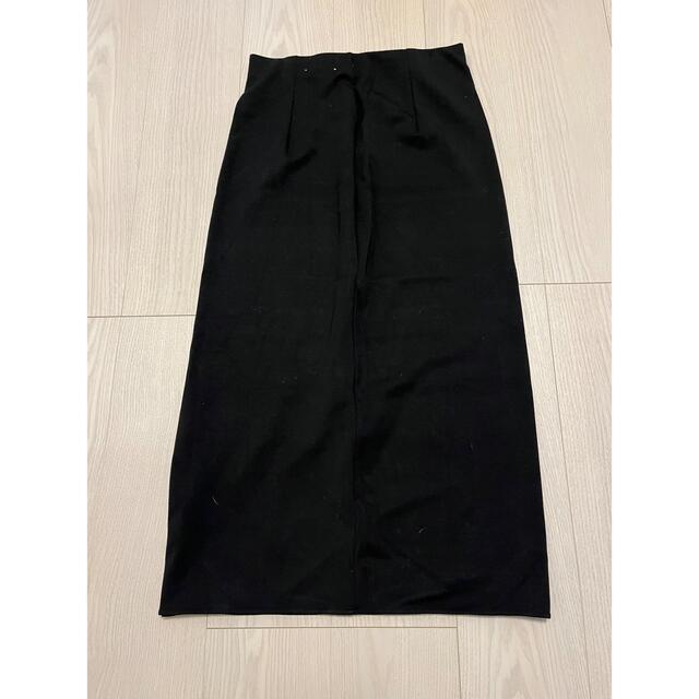 UNIQLO(ユニクロ)のストレッチダブルフェイスナロースカート レディースのスカート(ひざ丈スカート)の商品写真