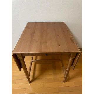 イケア(IKEA)のイケア 折りたたみダイニングテーブル　インガートルプ(ダイニングテーブル)