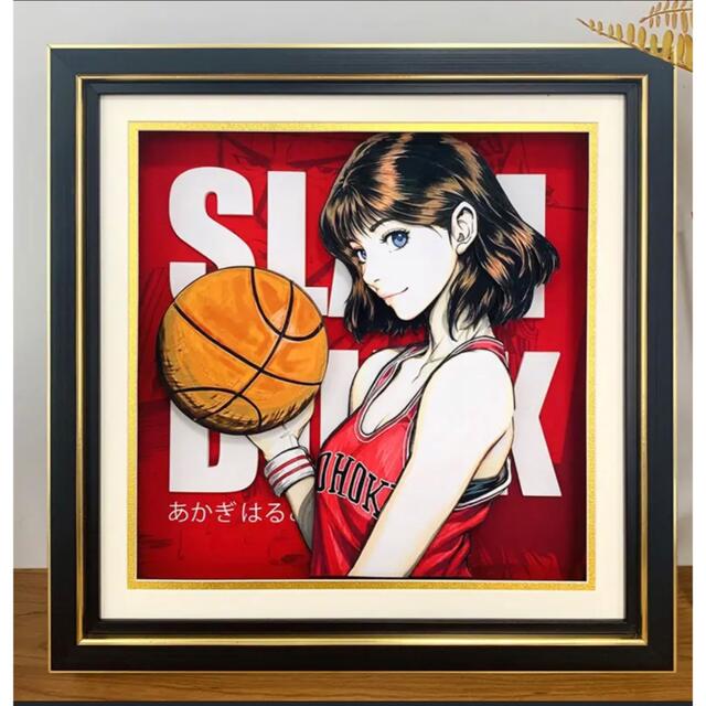 赤木晴子　スラムダンク　立体絵　3D