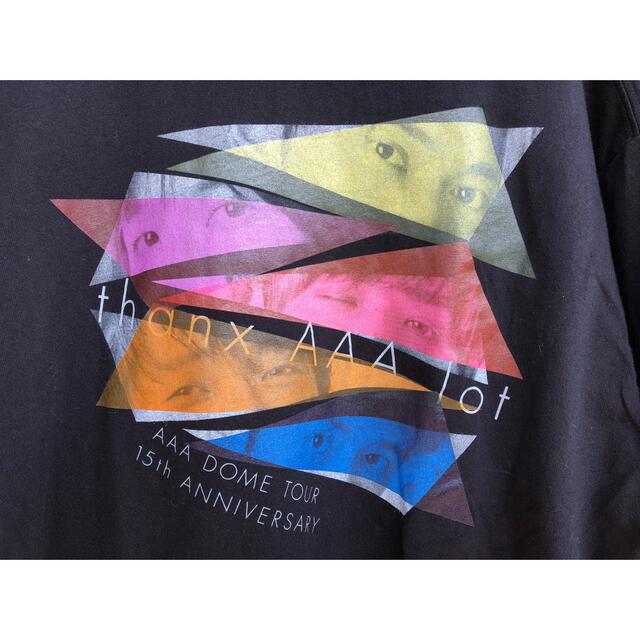 AAA DOME TOUR 15th ANNIVERSARY ロンt 長袖 - Tシャツ/カットソー(七