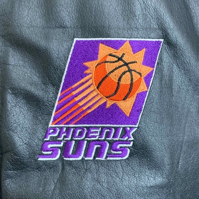 STARTER - NBA フェニックスサンズ レザージャケット XL 美品の STARTER - NBA フェニックスサンズ レザージャケット XL 美品の