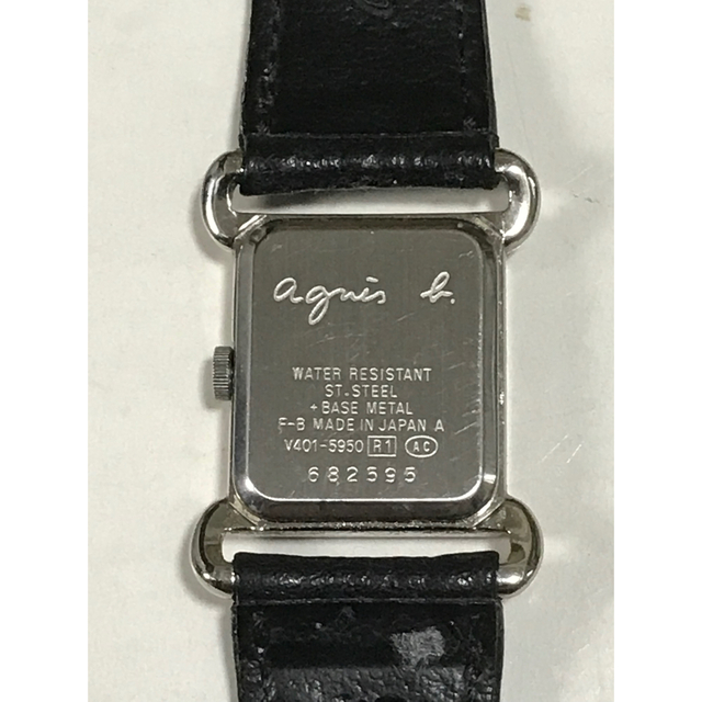 agnes b.(アニエスベー)の【値下げ】アニエスベー　レディースクォーツ腕時計　訳あり レディースのファッション小物(腕時計)の商品写真