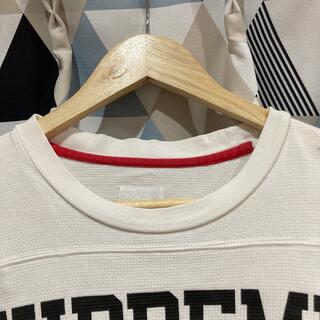 supreme Football Top number Tシャツ 5分袖 美品