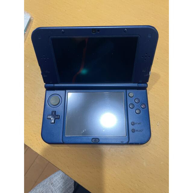 Nintendo 3DS NEW 本体 LL メタリックブルー　難あり 2