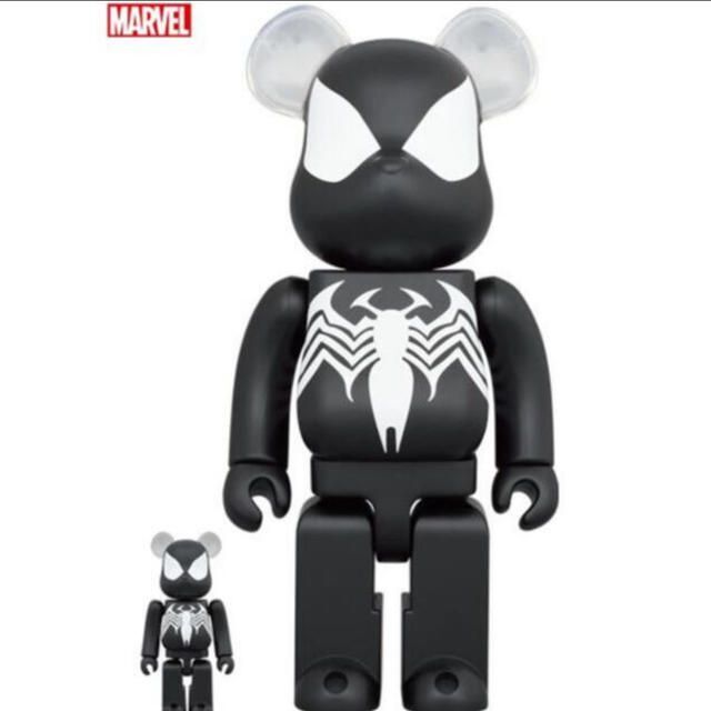 BE@RBRICK SPIDER-MAN BLACK COSTUMEベアブリック