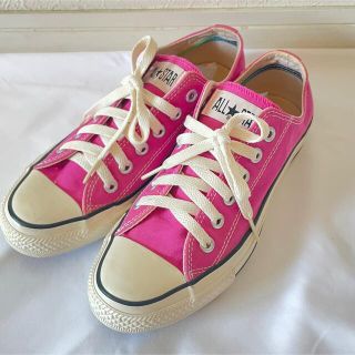 コンバース(CONVERSE)のコンバース　オールスタースニーカーピンク♡(スニーカー)