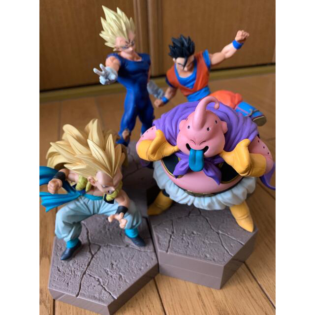 ドラゴンボール(ドラゴンボール)の【4種セット】 ドラゴンボール フィギュア ファイティング コンビネーション ハンドメイドのおもちゃ(フィギュア)の商品写真