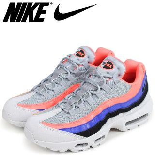 ナイキ(NIKE)の【美品】ナイキ エア マックス95 エッセンシャル ピュアプラチナム/ブラック(スニーカー)