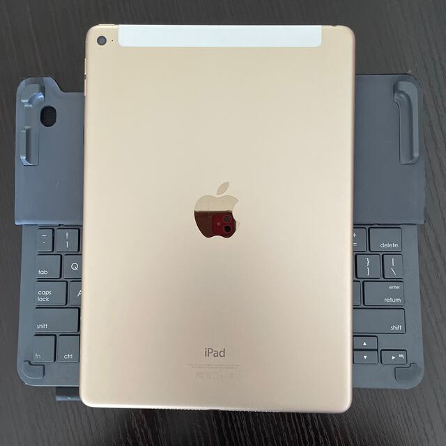 iPad(アイパッド)のiPad Air 2 Wi-Fi + Cellular 32GB ゴールド スマホ/家電/カメラのPC/タブレット(タブレット)の商品写真