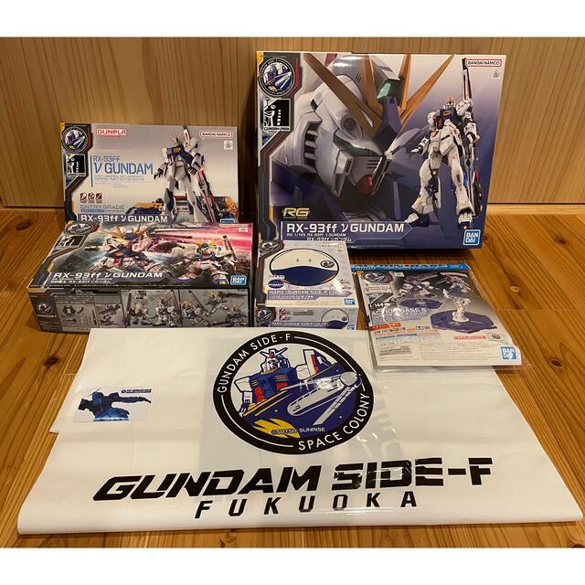 プラモデルおまけ付　GUNDAM SIDE-F限定ガンダムプラモデル　RX-93ff