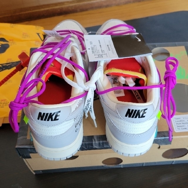 OFF-WHITE × NIKE DUNK LOW 1 OF 50 "45