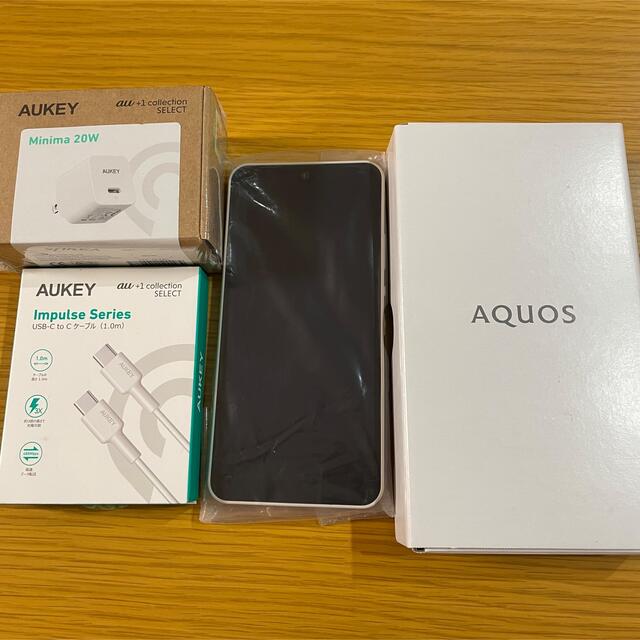 ［新品]SHARP AQUOS wish SHG06 オリーブグリーン