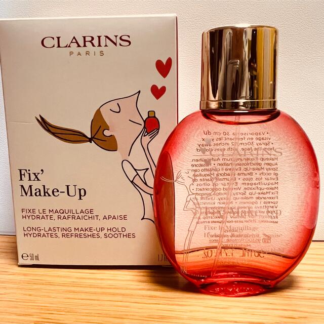 CLARINS(クラランス)のクラランス 2点セット フィックスメイクアップ&ビューティーフラッシュバーム コスメ/美容のベースメイク/化粧品(その他)の商品写真