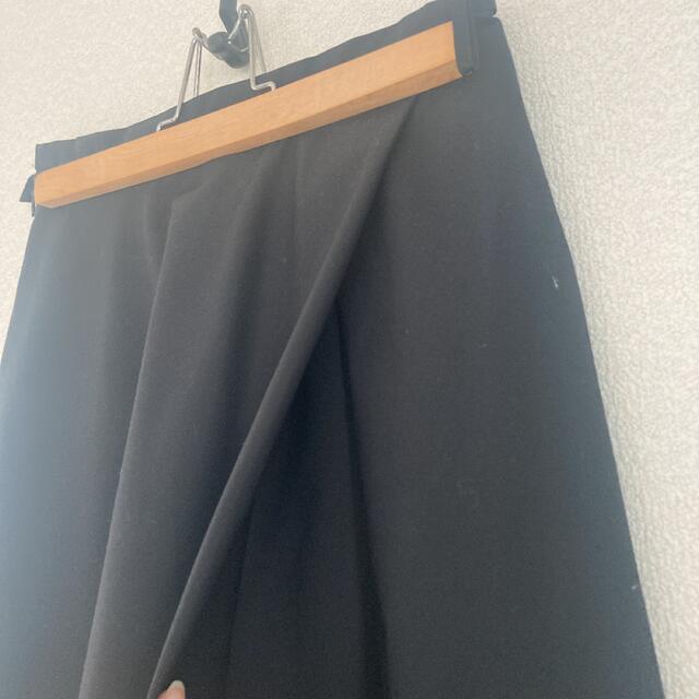 STRAWBERRY-FIELDS(ストロベリーフィールズ)の【ミゲル様専用】ストロベリーフィールズ　スカート　黒 レディースのスカート(ひざ丈スカート)の商品写真