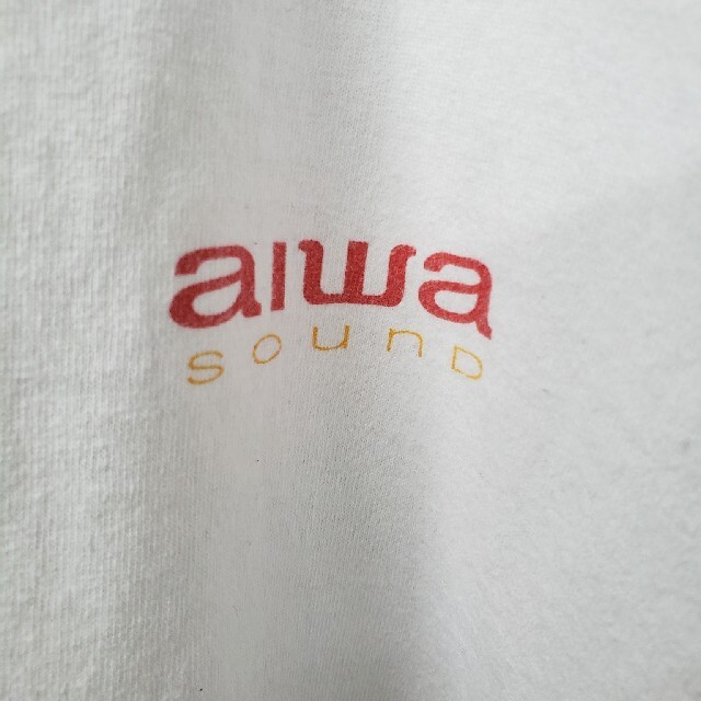 ヴィンテージ aiwa sound アイワサウンド tシャツ | www.jarussi.com.br