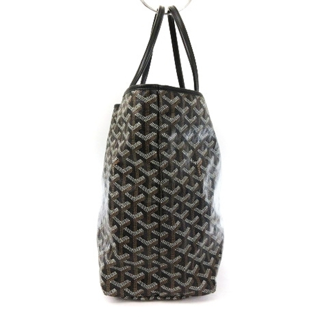 ゴヤール GOYARD サンルイ PM トートバッグ レザー ポーチ付き 茶