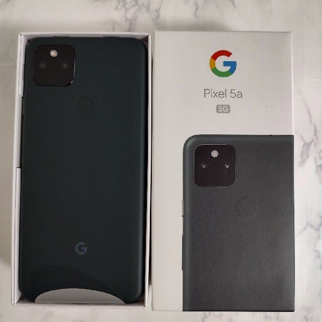 スマートフォン/携帯電話Pixel 5a 128GB Mostly Black