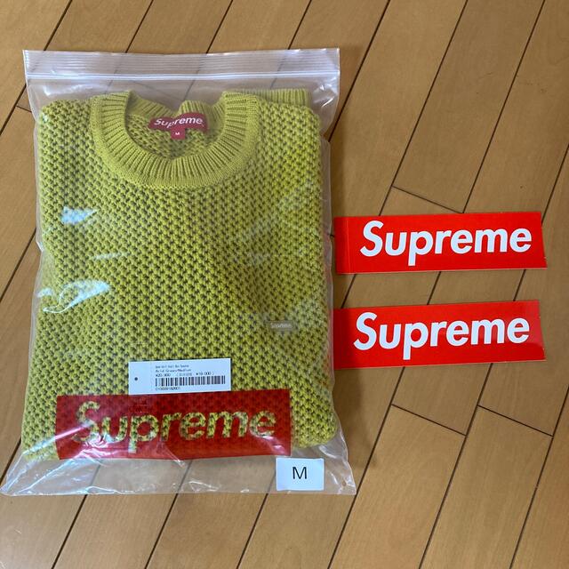 Supreme   Supreme Open Knit Small Box Sweater Mサイズの通販 by ま